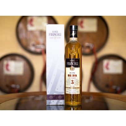 Luigi Francoli Grappa del Piemonte Riserva 3 anni